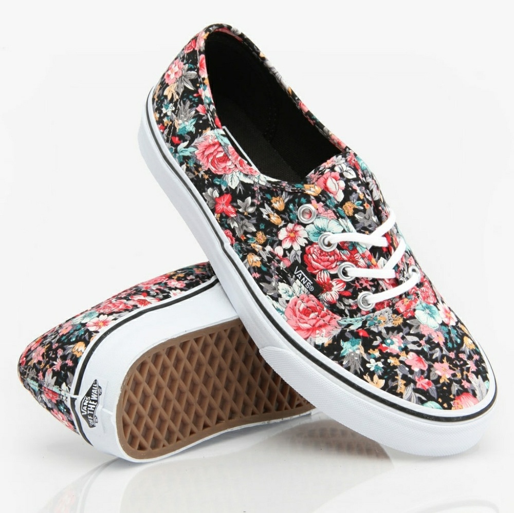 authentic floral vans